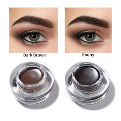 Wholesale Private Label Eyebrow Tint 2 Colors Vegan Makeup Kit Eyebrow Gel