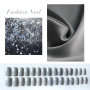 Wholesale Full Cover Artificial Fingernails  Private Label Press On Acrylic Nails