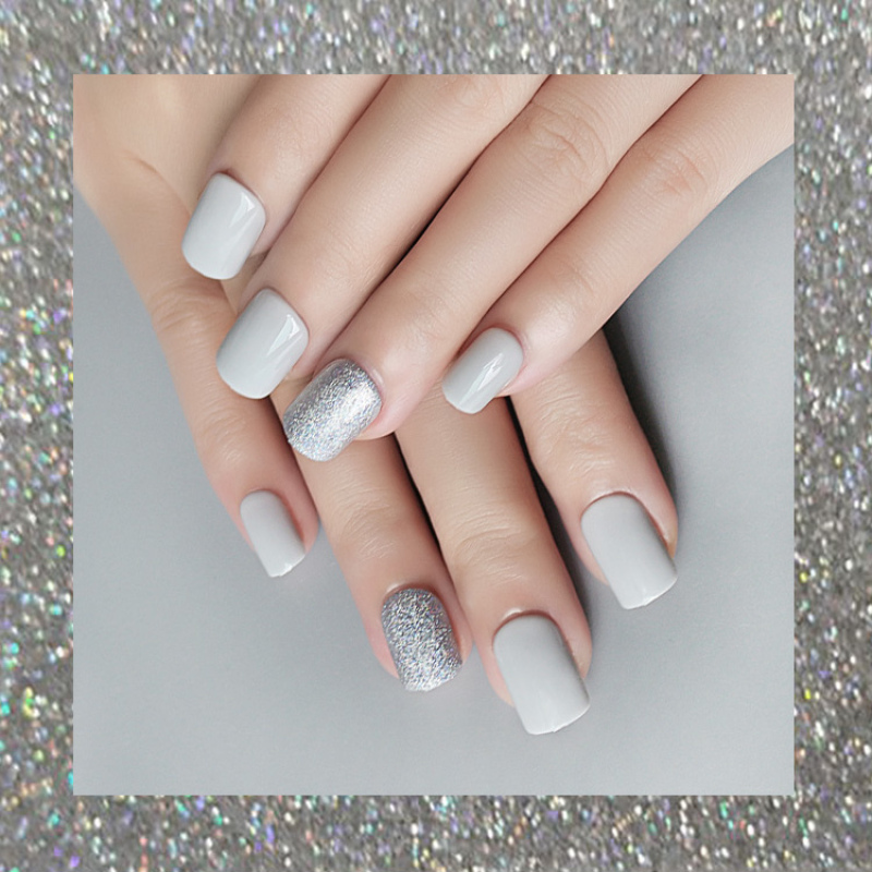 Wholesale Full Cover Artificial Fingernails  Private Label Press On Acrylic Nails