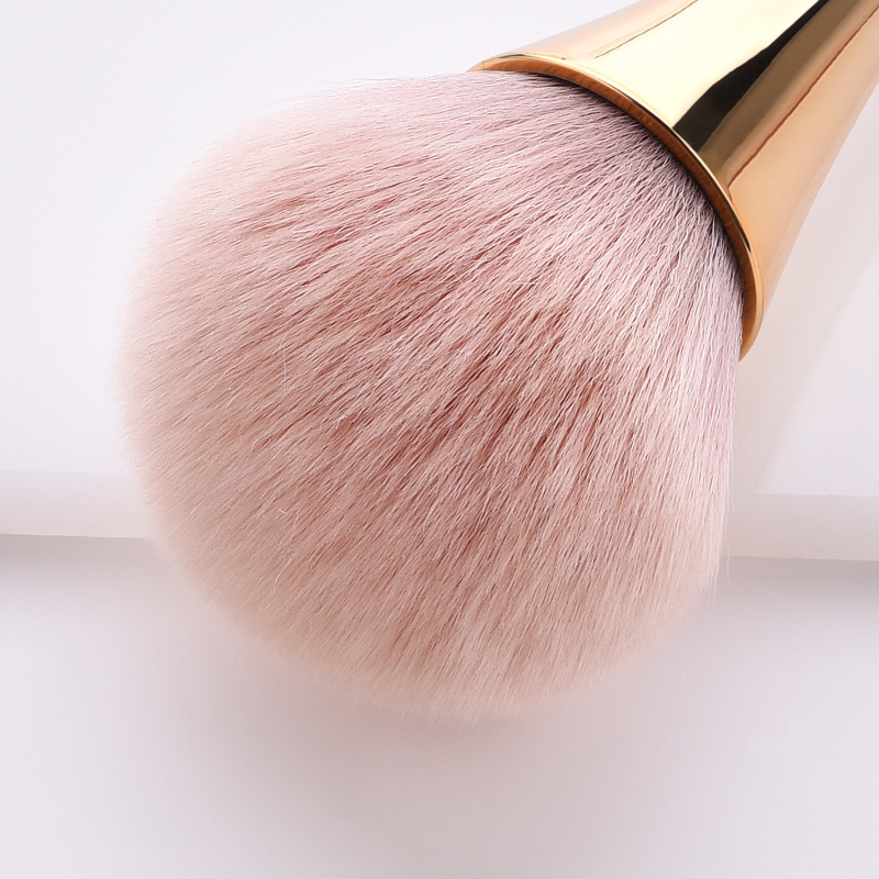 2021High Quality Face Brush Single Luxury bling foundation Brush custom pink make up brush