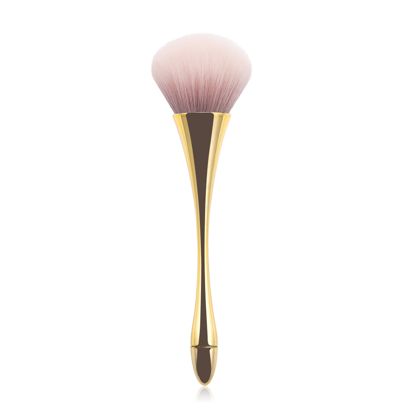2021High Quality Face Brush Single Luxury bling foundation Brush custom pink make up brush