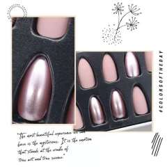 Salon Supplies Private Label Press On Nails Tips False Nails With Glue Artificial Nail