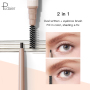 10 Colors 2 In 1 Custom Label Double Head Eyebrow Brush Makeup Brow Pen Waterproof Eyebrow