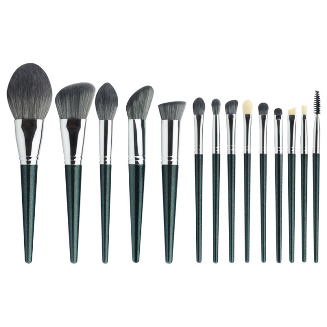 Professional Custom Cheap Eye Black Makeup Brush Set Private Label