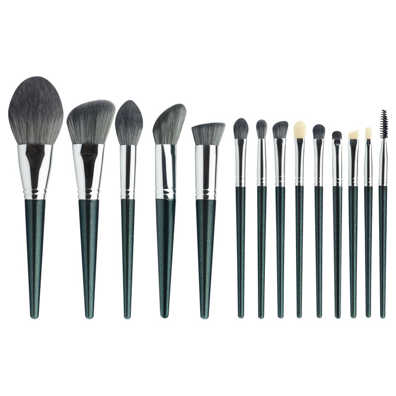 Professional Custom Cheap Eye Black Makeup Brush Set Private Label