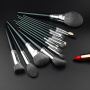 Professional Custom Cheap Eye Black Makeup Brush Set Private Label