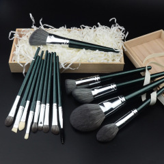 Professional Custom Cheap Eye Black Makeup Brush Set Private Label
