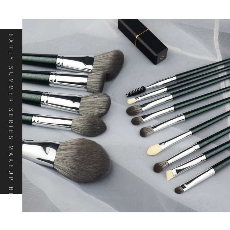 Professional Custom Cheap Eye Black Makeup Brush Set Private Label