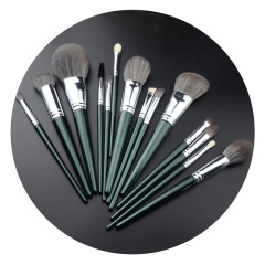 Professional Custom Cheap Eye Black Makeup Brush Set Private Label