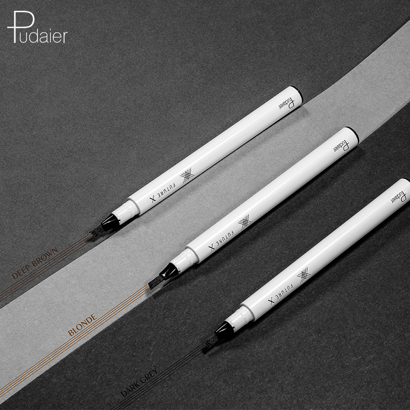 4 Forks Waterproof Private Label Wholesale Eyebrow Pencil Makeup long lasting eyebrow pencil