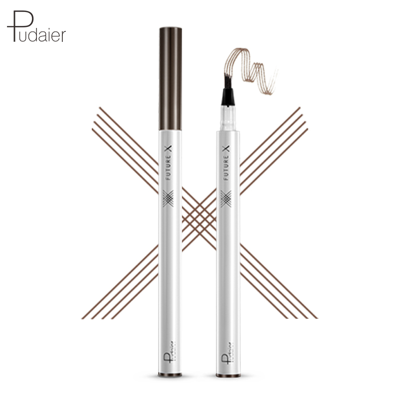 4 Forks Waterproof Private Label Wholesale Eyebrow Pencil Makeup long lasting eyebrow pencil