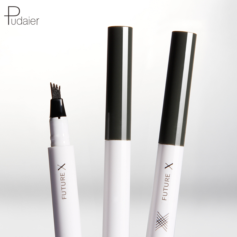 4 Forks Waterproof Private Label Wholesale Eyebrow Pencil Makeup long lasting eyebrow pencil