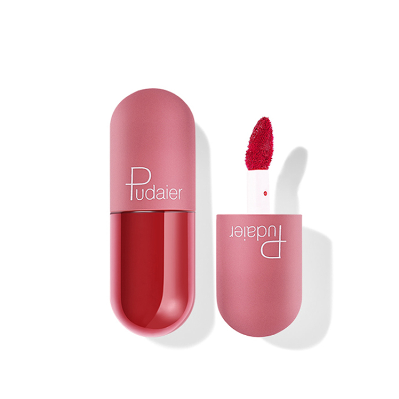 Long-Lasting 18-Color Velvet Misty Soft Mini Capsule Matte Lip Glaze
