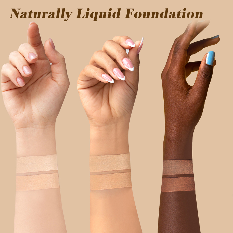 Custom Private Label Long Lasting Waterproof Concealer Beauty Matte Moisturizing Makeup Liquid Foundation