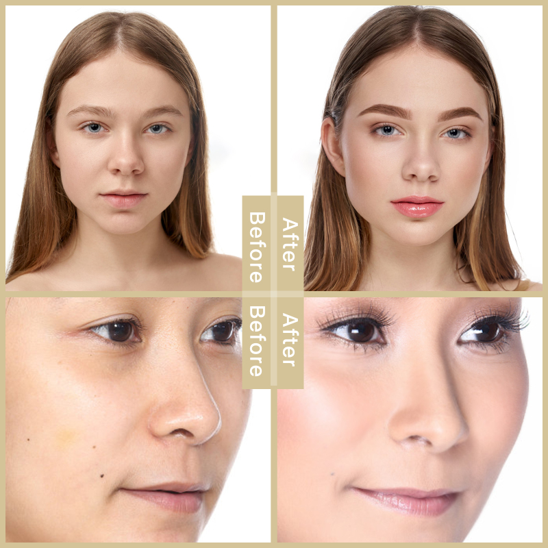 Custom Private Label Long Lasting Waterproof Concealer Beauty Matte Moisturizing Makeup Liquid Foundation