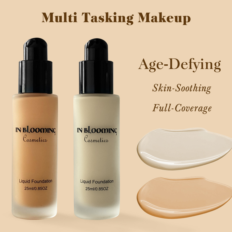 Custom Private Label Long Lasting Waterproof Concealer Beauty Matte Moisturizing Makeup Liquid Foundation
