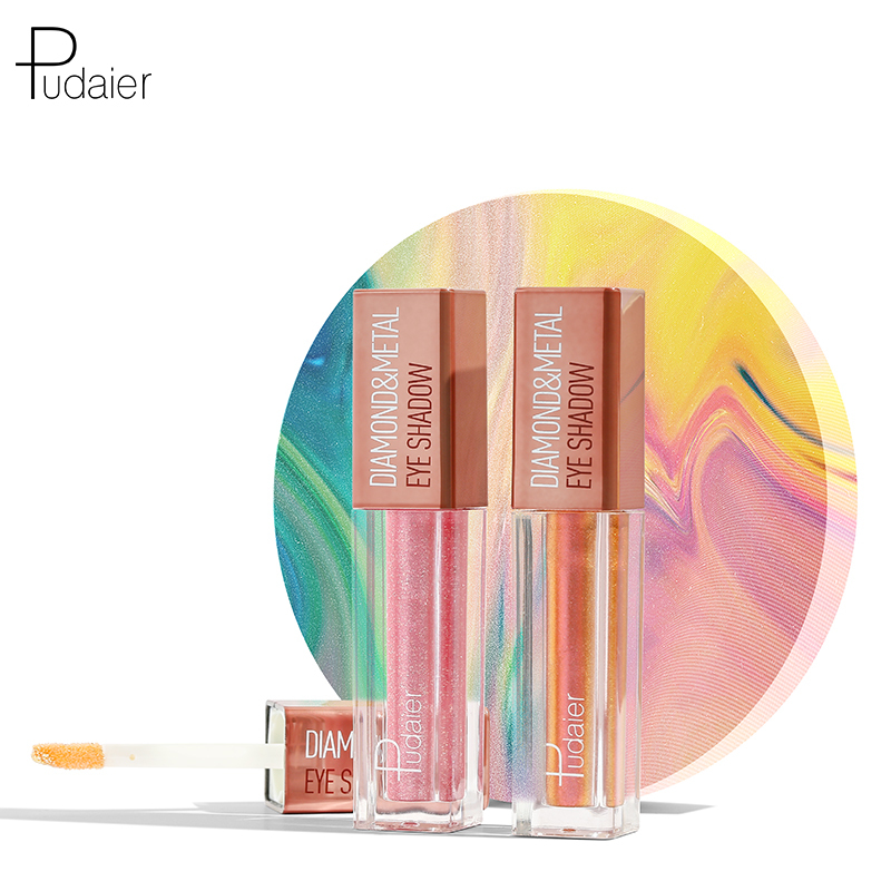 12 Colors Custom Makeup Liquid Glitter Eyeshadow