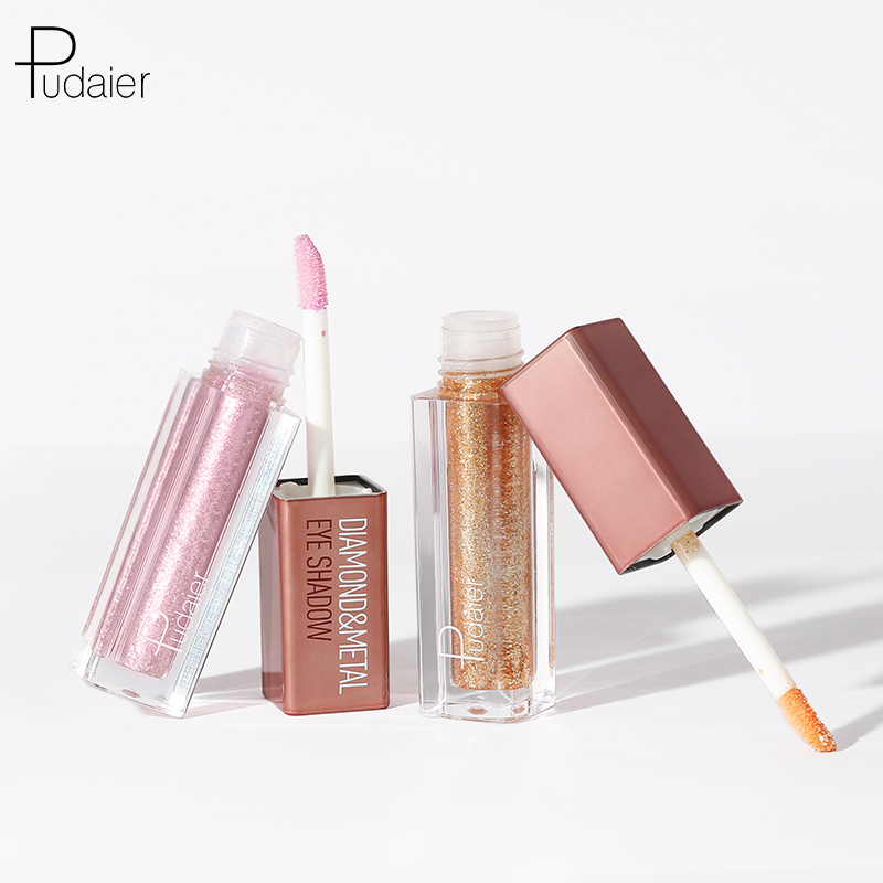 12 Colors Custom Makeup Liquid Glitter Eyeshadow