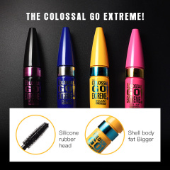 Custom Curelty 3D Fiber Lash Gloss Black Waterproof Eyelash Mascara