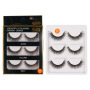 3D Full Strip Lashes Faux Mink Lash Box Wholesale Natural False Eyelashes