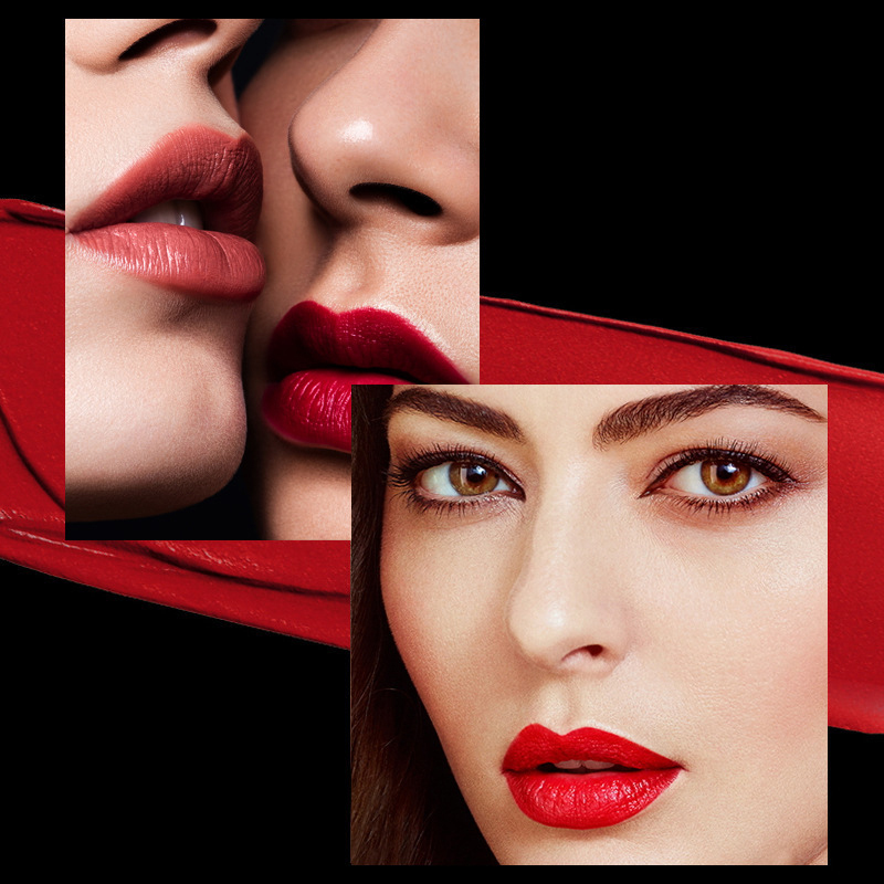 China Supplier Fashion Make up 4 Colors Lipstick Set Waterproof Matte Cigarette Lipstick