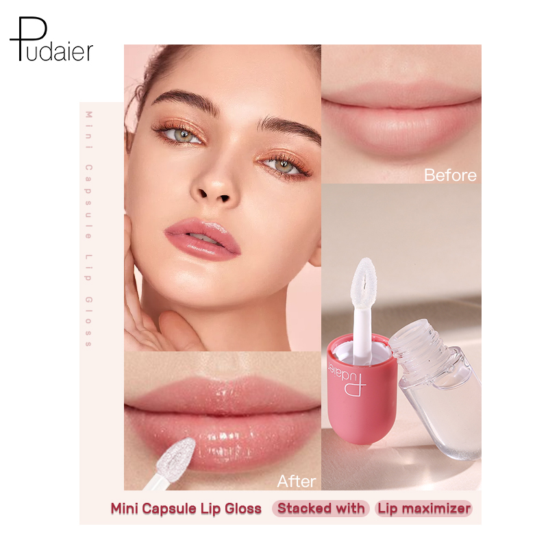 Transparency Moisturizing And No Fading Shiny Cute Matte Lip Gloss