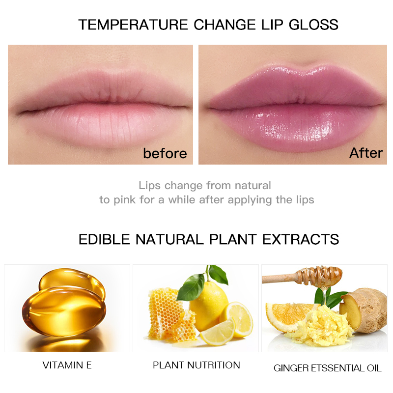Transparency Moisturizing And No Fading Shiny Cute Matte Lip Gloss