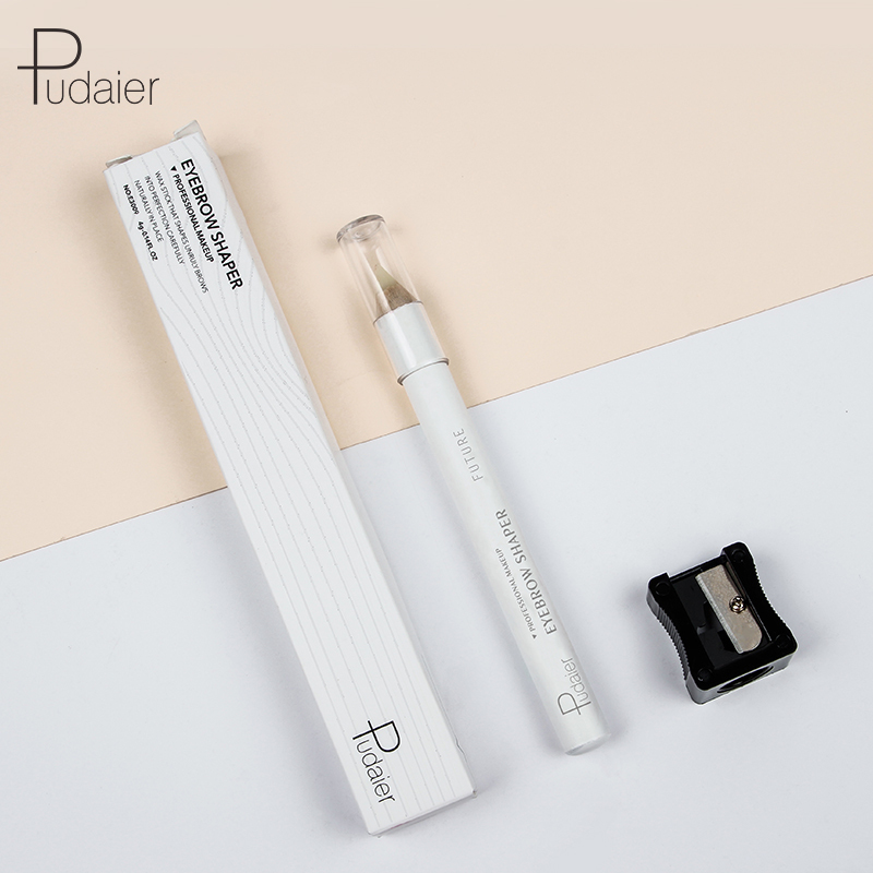 Customize Long-Lasting Waterproof Makeup White Eyebrow Pencils