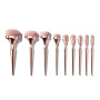 Wholesale Gold Plastic Handle Makeup Brush Set