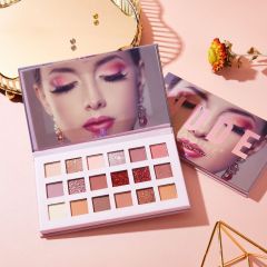 Waterproof  Makeup High Pigment Eyeshadow Pallet Wholesale Glitter Eyeshadow