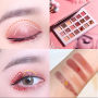 Waterproof  Makeup High Pigment Eyeshadow Pallet Wholesale Glitter Eyeshadow