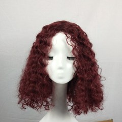 Matte High Temperature Wire Loose Deep Water Wave Highlight Wig