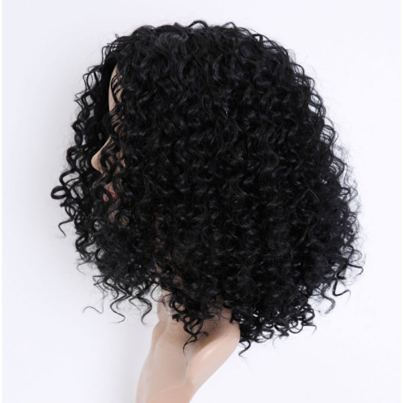 Matte High Temperature Wire Loose Deep Water Wave Highlight Wig