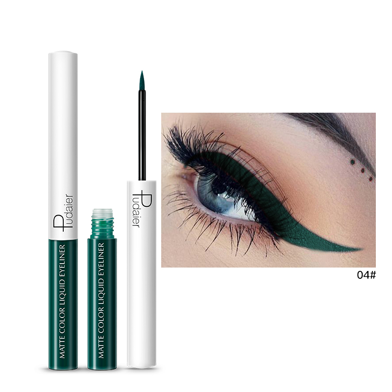 15 colors High Quality Waterproof  Color Eyeliner Private Label Liquid Eyeliner