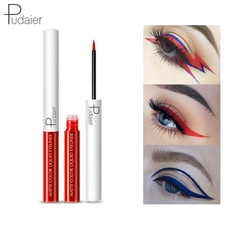 15 colors High Quality Waterproof  Color Eyeliner Private Label Liquid Eyeliner