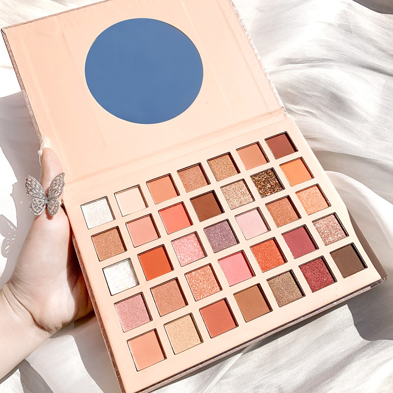 Custom 35 Colors Anti-Sweating Eye shadow palette Makeup Eye Shadow