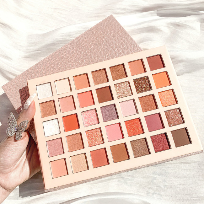 Custom 35 Colors Anti-Sweating Eye shadow palette Makeup Eye Shadow