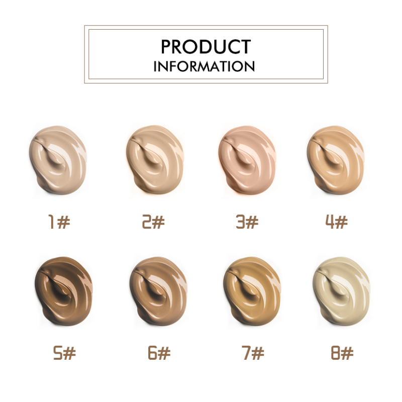 Good quality 24HR Longlasting makeup Full Coverage makeup Matte Liquid Foundation