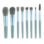 Cheap travel size pink cosmetic women makeup brush set  mini makeup brush set