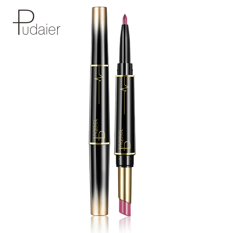 Double Use Moist Color Natural Ingredients Nutritious Lip Stick Lip Pencil