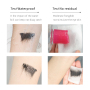 Private Label Custom Label Black Vegan Waterproof Eyelash Mascara