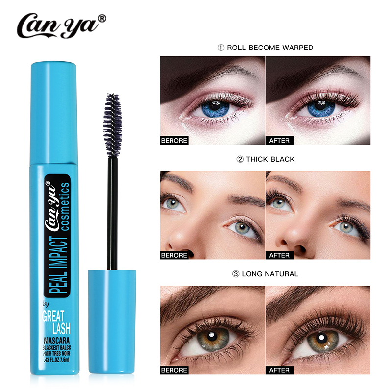 Private Label Custom Label Black Vegan Waterproof Eyelash Mascara
