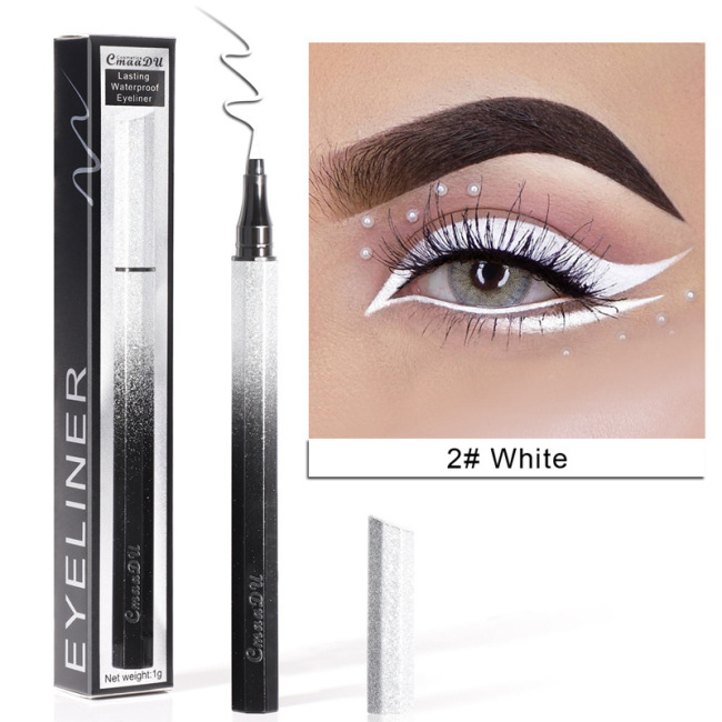 Custom 6 Color Long Lasting Makeup Colorful Matte Liquid Eyeliner
