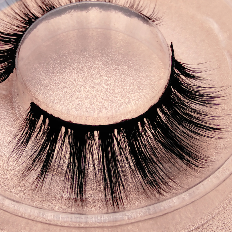 New design Cruelty Free Mink Eyelashes Thick Full Strip Lashes