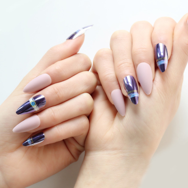 Wholesale Nail Salon Professional Products False Nail Full Cover Private Label Press On Nails