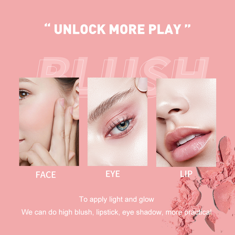 Delicate Smooth Enhance Complexion Matte Custom Makeup Private Label Blush