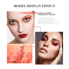 Wholesale Private Label Shining Glitter Eye Shadow Palette