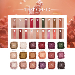 Wholesale Private Label Shining Glitter Eye Shadow Palette
