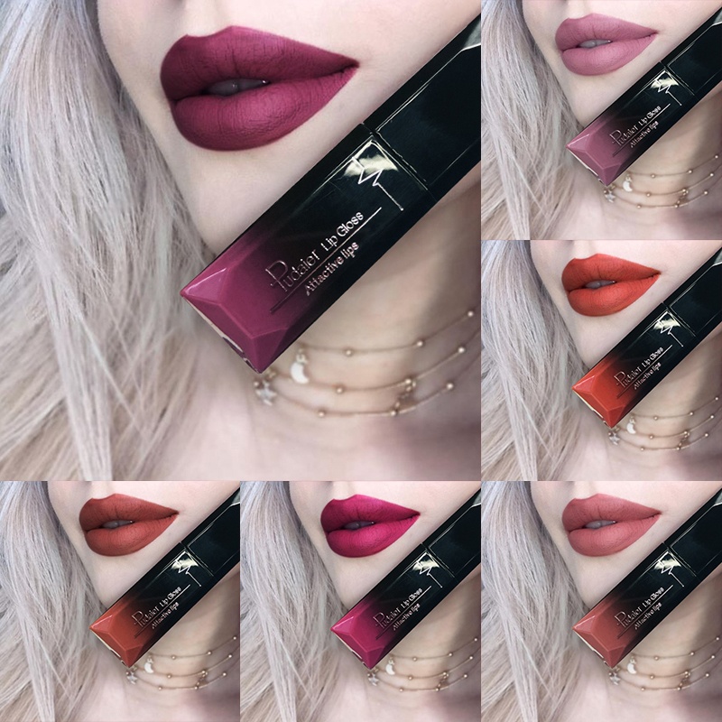 Private Label 21Colors Waterproof Matte Cosmetic Makeup Waterproof Lip Gloss