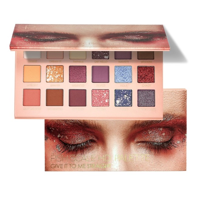 Craft Dry Pigment Loose Metallic Eye 18 Colors Makeup Cheap Eyeshadow Palette